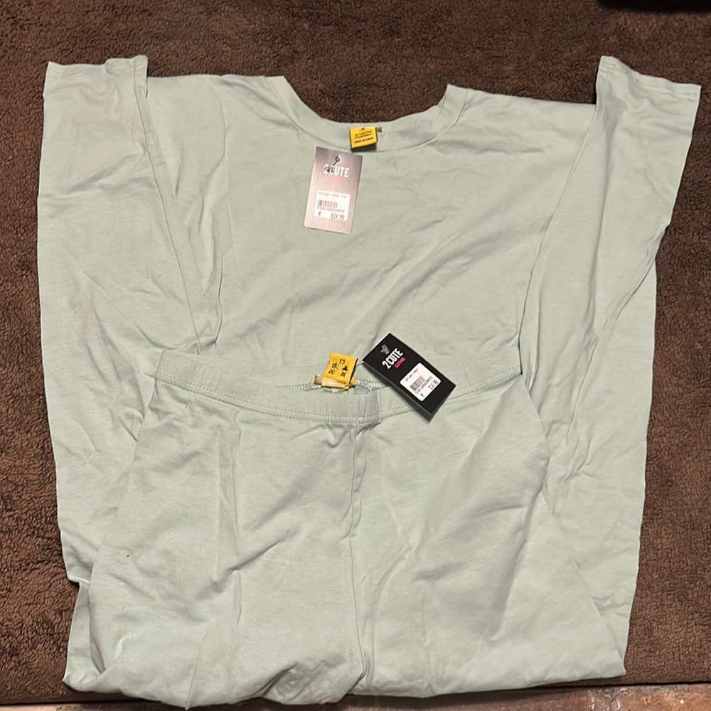 2 cute 2 piece top and bottom